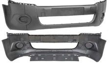 Pare Choc noir Peugeot Partner 2 Phase 1