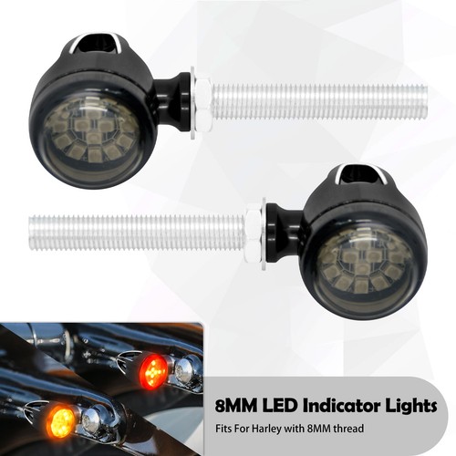 8mm teardrop clignotant - clignotant, led