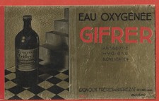 Buvard eau oxygenee gifrer - oxygenee,