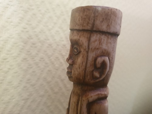 Statuette africaine os - statuette, en