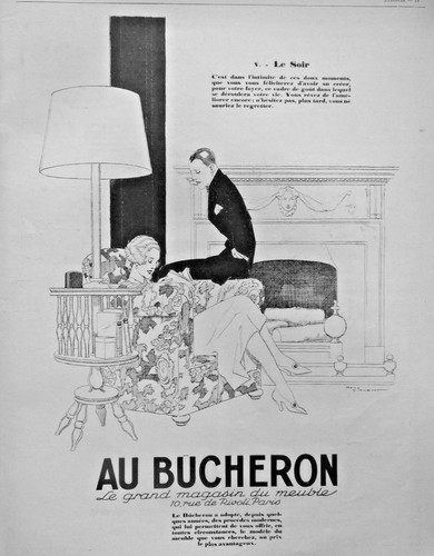Publicité presse 1926 - , de