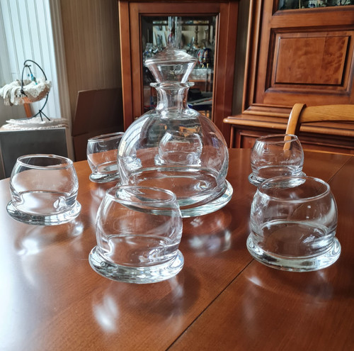 Carafe verres forme - forme, culbuto