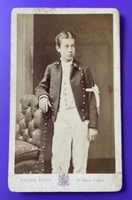 Photo CDV 1876 Pierre PETIT