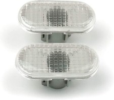 Paire de clignotants lat�raux blancs gauche et droite pour Renault et Opel