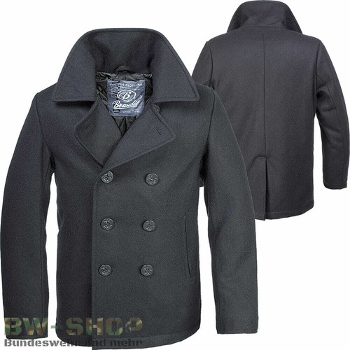 Brandit pea coat - coat, manteau