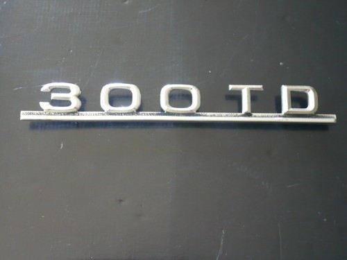 Mercedes w123 300td insigne - w123,