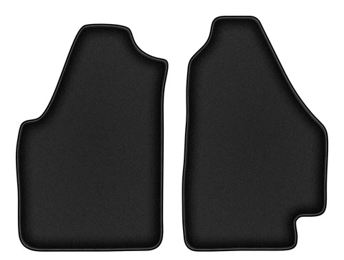 Tapis avant velours noirs