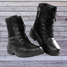 Chaussures Sniper 101 Inc. avec Zip YKK (noir)