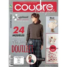 COUDRE C'EST FACILE 59 UN HIVER DOUILLET 24 MODELES 
