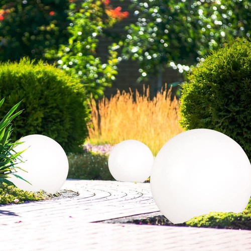 Lampe solaire led boule - led, jardin