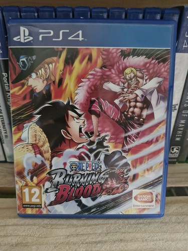 One piece burning - burning, blood
