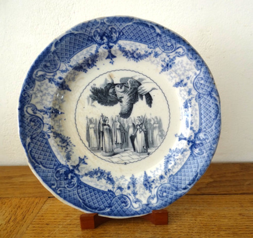 Belle assiette porcelaine - assiette,
