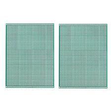 PCB Carte Simple Face Imprimé Circuit pour Projets à souder 150x200mm Paquet 2