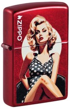 Zippo Briquet Polka Dot Pinup