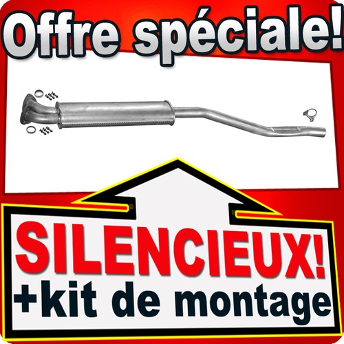 Silencieux intermédiaire pour - intermédiaire,