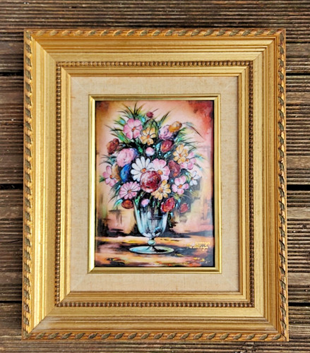 Enamel flowers email grand - ,