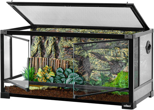 Glass reptile terrarium - 32",