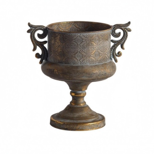Pot fer bronze ancien - pot,