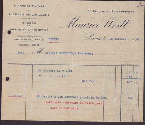 Paris bijoux pierres - paris, (ix°)