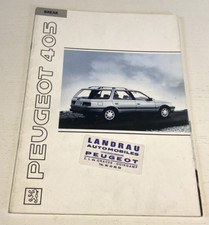 Brochure de Vente  PEUGEOT 405