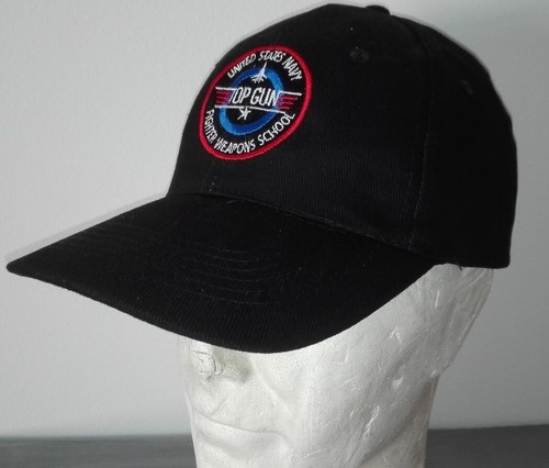 Casquette noire top gun f14 - casquette,