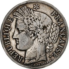 France, 5 Francs, Cérès