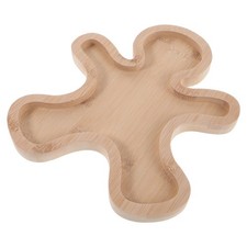  Plateau de service de Noël : Plateau de service, Assiette en pain d'épices,