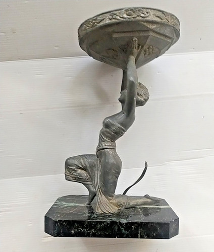 Lampe art deco - lampe, accroupie