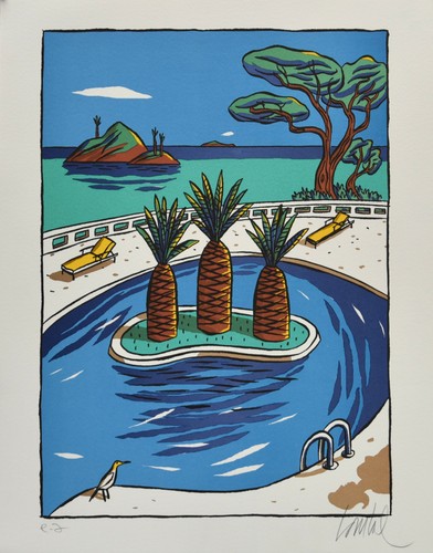 Loustal lithographie - .,