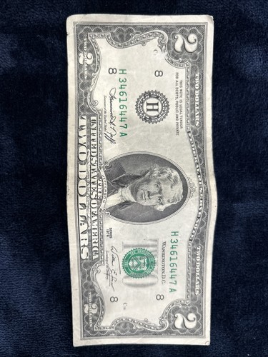 Billete dólares año - de, 2