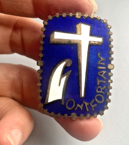 Broche montfortain laiton - montfortain,