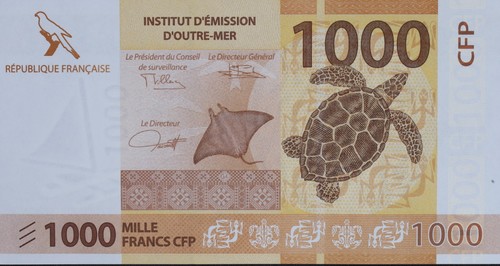 Polynésie 1000 francs - francs,