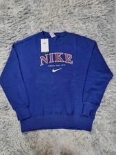 Sweat Nike bleu oversize