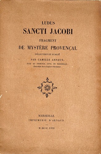 Ludus sancti jacobi mystere - jacobi,