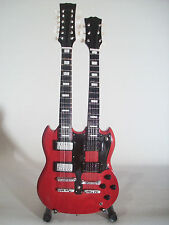 Guitare miniature SG double manche Jimmy Page Led Zeppelin