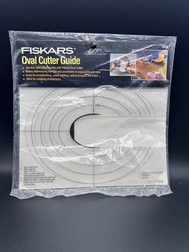 New fiskars oval cutter guide - cutter,