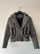 Veste Karl Lagerfeld, Taille 34, Très bon état, blanc/noir/gris
