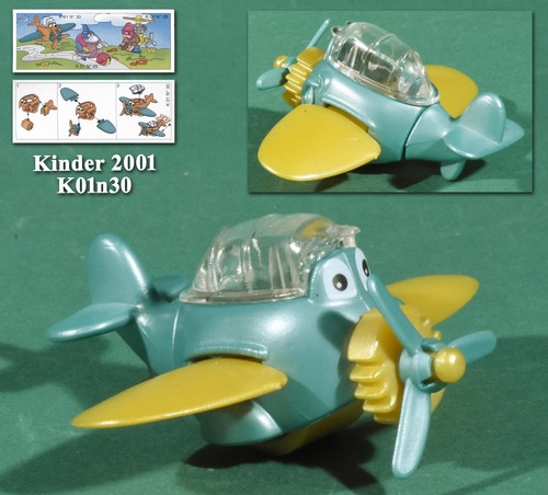 Kinder 2001 k01n30 avion - kinder,