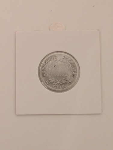 Piece franc argent 1808 - 1,