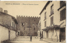 CPA animée Mont-de-Marsan -
