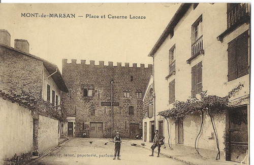 Cpa animée mont marsan - cpa,