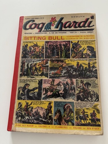 Coq hardi reliure - hardi,