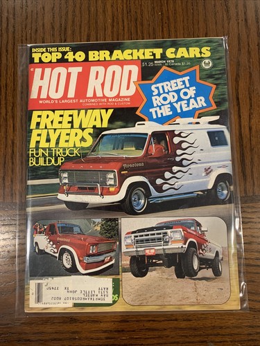 Hot rod magazine - magazine, 1978