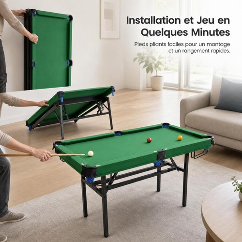 Table billard intérieur - de, d'intérieur
