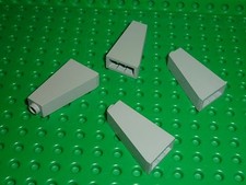4 x LEGO OldGray slope brick 4460  sets 6087 4730 6769 6762 6097 6085 6279 10123