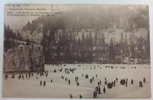 Carte postale ancienne bassin - ancienne,
