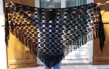 Grand Châle Etole Crochet