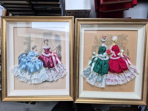 Lot cadres gravure mode - lot, de