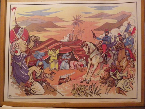 Affiche scolaire bataille - scolaire,