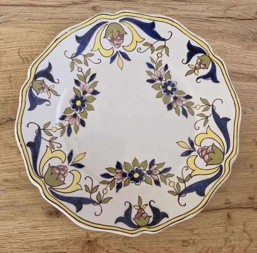 Ancienne assiette faience - assiette, en